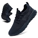 Mens Lightweight Running Shoes Slip On Walking