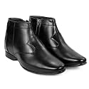 mens Men39s Faux Leather Height Increasing Black