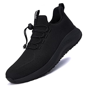 Mens Non Slip Work Shoes Slip On