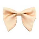 Mens Oversized Satin Silk Bow Tie Solid Color Formal Tuxedo Big Bowtie