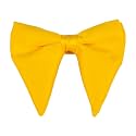 Mens Oversized Satin Silk Bow Tie Solid Color Formal Tuxedo Big Bowtie
