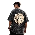 Mens Premium Branded Oversized Acid Wash T