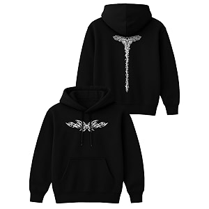 Mens Printed Hoodie for Men Premium Casual