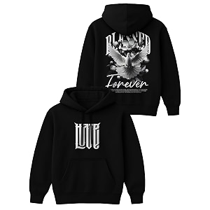 Mens Printed Hoodie for Men Premium Casual