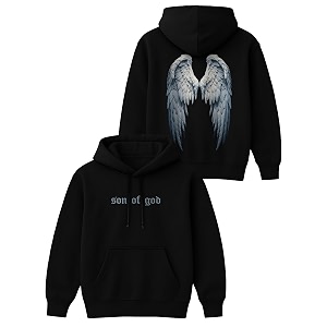 Mens Printed Hoodie for Men Premium Casual