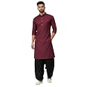 Mens Pure Coton Kurta Dhoti Set 