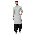 Mens Pure Coton Kurta Dhoti Set 