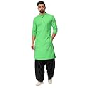 Mens Pure Coton Kurta Dhoti Set 