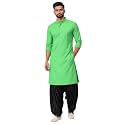 Mens Pure Coton Kurta Dhoti Set 