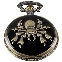 Men's Pocket Watch, Arabic Digital Dial Pocket Watches with Chain