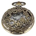 Men's Pocket Watch, Arabic Digital Dial Pocket Watches with Chain