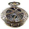 Men's Pocket Watch, Arabic Digital Dial Pocket Watches with Chain