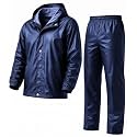 Mens Raincoat Suit with Pant Set Eluxia Series | Waterproof Lightweight Breathable Rain Wear | Elastic Cuff &amp; Waterproof Zipper Raincoat for men waterproof