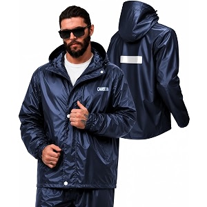 Mens Raincoat Suit with Pant Set Glamoura