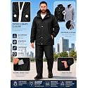 Mens Raincoat Suit with Pant Set Glamvia