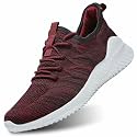 Mens Running Shoes Slip-on Walking Sneakers Lightweight