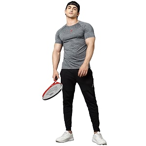 Mens Slim Fit Sports and Gym Training