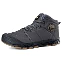 Mens Snow Boots, Mens Winter Boots, Mens Winter Trekking Snow Boots, Winter Boots for Men Waterproof Fur Lined Warm Winter Boots Men Lace up Snow Ankle Shoes Outdoor Anti-Slip Lightweight Hiking Boot