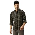 Mens Striped Slim Fit Cotton Casual Shirt