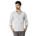 Mens Striped Slim Fit Cotton Casual Shirt