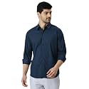 Mens Striped Slim Fit Cotton Casual Shirt