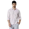 Mens Striped Slim Fit Cotton Casual Shirt