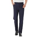 Mens Tall Classic Fit Flex Flat Front Dress Pants for Business &amp; Office