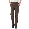 Mens Tall Classic Fit Flex Flat Front Dress Pants for Business &amp; Office