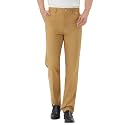 Mens Tall Classic Fit Flex Flat Front Dress Pants for Business &amp; Office