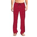 Mens Tall Plaid Pajama Pants 34/36/38 Inseam 100% Cotton Lounge Sleepwear