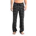 Mens Tall Plaid Pajama Pants 34/36/38 Inseam 100% Cotton Lounge Sleepwear