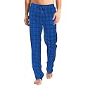 Mens Tall Plaid Pajama Pants 34/36/38 Inseam 100% Cotton Lounge Sleepwear