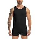 Mens Tall Sleeveless Undershirt Lightweight Breathable S-4XL (1&amp;3 Pack)