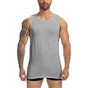 Mens Tall Sleeveless Undershirt Lightweight Breathable S-4XL (1&amp;3 Pack)