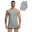 Mens Tall Sleeveless Undershirt Lightweight Breathable S-4XL (1&amp;3 Pack)
