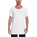 Mens Tall Undershirt Crew Neck T-Shirt Lightweight Breathable 1pack &amp; 3pack