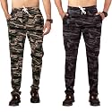 Mens Track Pants Army Style Camouflage