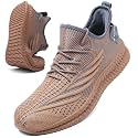 Mens Walking Running Shoes Breathable Slip On Sneakers Size 14-18
