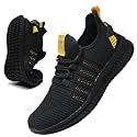Mens Walking Running Shoes Breathable Slip On Sneakers Size 14-18