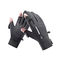 Mens Warm Work Gloves Womens Winter Running Gloves Touchscreen Ski Glove Cold Weather Gear for Cycling Working