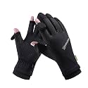 Mens Warm Work Gloves Womens Winter Running Gloves Touchscreen Ski Glove Cold Weather Gear for Cycling Working