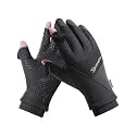 Mens Warm Work Gloves Womens Winter Running Gloves Touchscreen Ski Glove Cold Weather Gear for Cycling Working