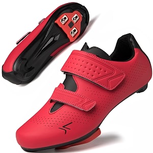 mens womens cycling shoes compatible with peloton road bike riding bicycle pre-installed delta cleats