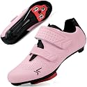 Mens Womens Cycling Shoes Compatible with Peloton Road Bike Riding Bicycle Pre-Installed Delta Cleats