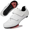 Mens Womens Cycling Shoes Compatible with Peloton Road Bike Riding Bicycle Pre-Installed Delta Cleats