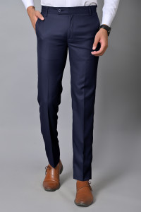Mensfuture Regular Fit Men Blue Trousers