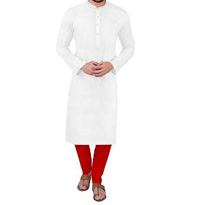 men39s cotton straight kurta pyjama set
