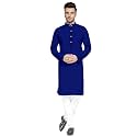 Men's Cotton Straight Kurta Pyjama Set