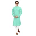 Men's Cotton Straight Kurta Pyjama Set