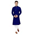 Men's Cotton Straight Kurta Pyjama Set